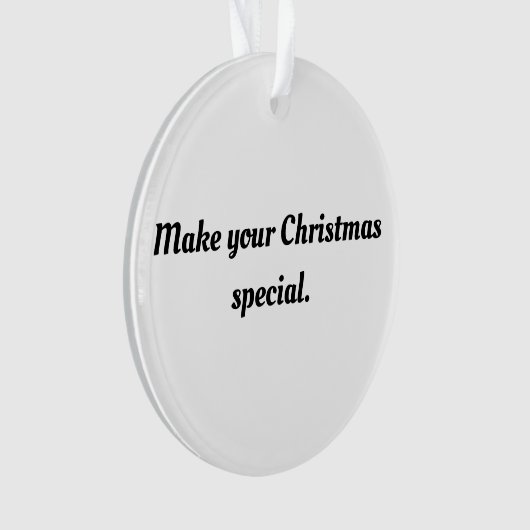 独自の オーナメント (正面)