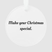 独自の オーナメント (裏面)