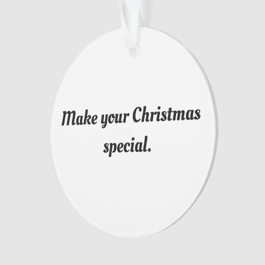 独自の オーナメント (正面)