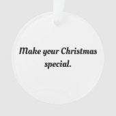 独自の オーナメント (正面)