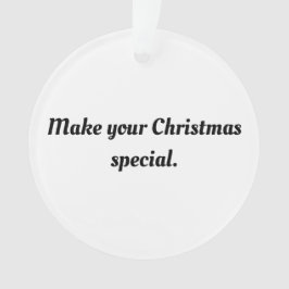 独自の オーナメント