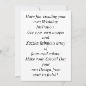 独自の&カスタマイズを作成パーソナライズされた結婚する 招待状 (正面)