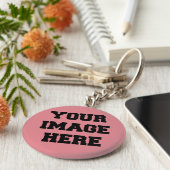 独自の キーホルダー (側面)