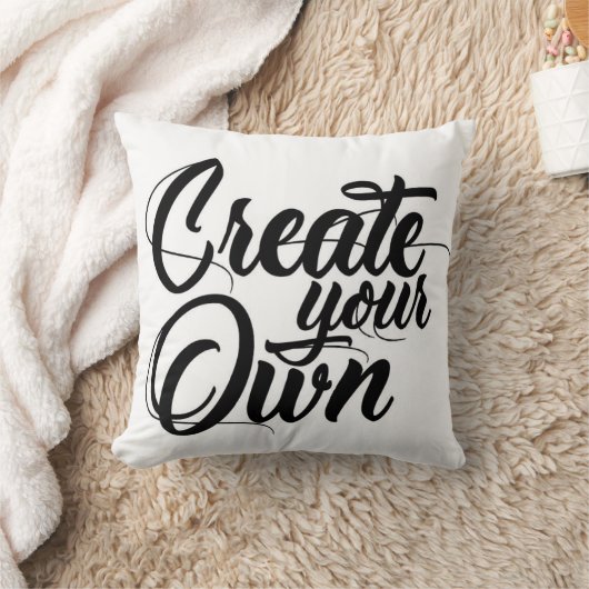 独自の クッション (ブランケット)