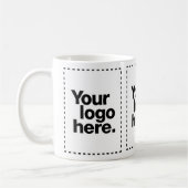 独自の コーヒーマグカップ (左)