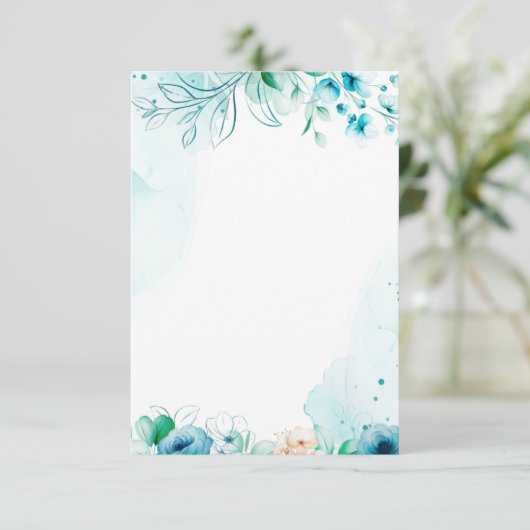 独自の サンキューカード (スタンド正面)