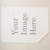 独自の シェルパブランケット (正面(横))