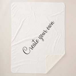 独自の シェルパブランケット