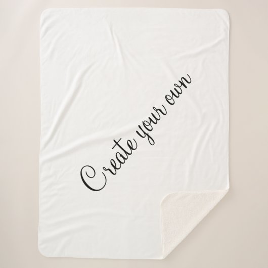 独自の シェルパブランケット (正面)