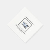 独自の スタンダードカクテルナプキン (角)