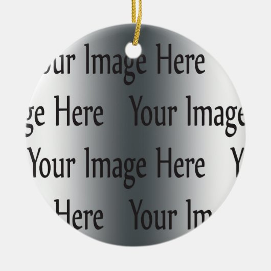 独自の セラミックオーナメント (正面)