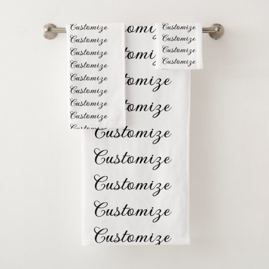 独自の バスタオルセット (インサイチュ)