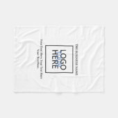 独自の フリースブランケット (正面(横))