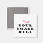 独自の マグネット (正面/裏面)