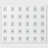 独自の ラッピングペーパー (フラット)