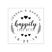 独自の「楽しい時間を過ごす」たった今結婚しました ラバースタンプ (インプリント)