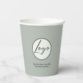 独自の 紙コップ (裏面)