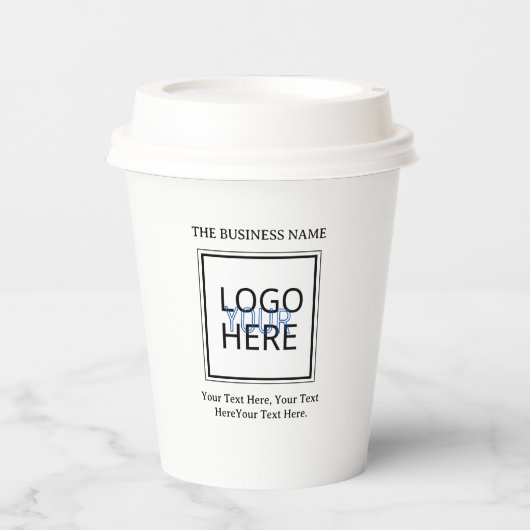 独自の 紙コップ (正面)