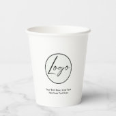 独自の 紙コップ (裏面)