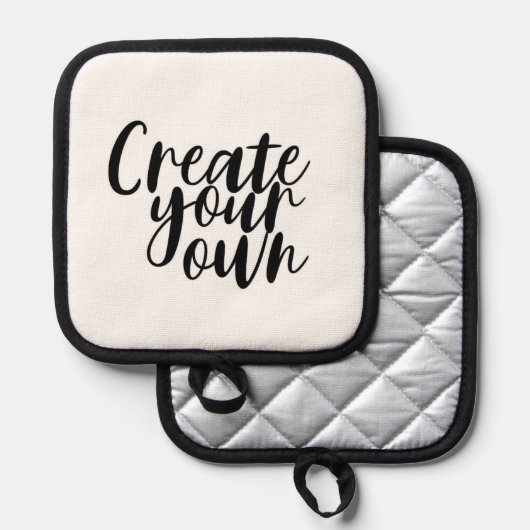 独自の 鍋敷き (正面/裏面)