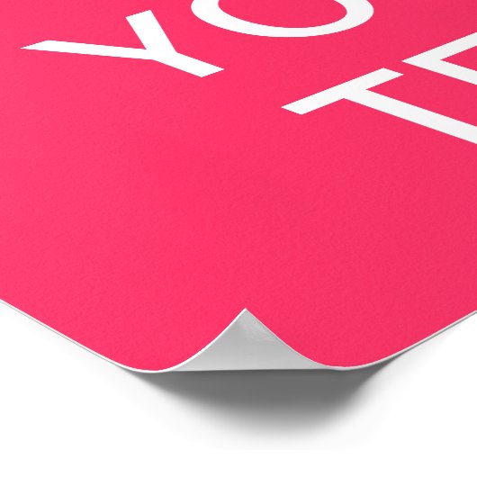 独自の「Calm & On保」ポスタを運作成! ポスター (角)