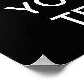 独自の「Calm & On保」ポスタを運作成! ポスター (角)