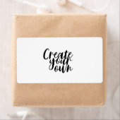 独自の(CYO)ラベルを作成する ラベル (インサイチュ)