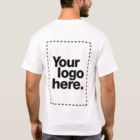 独自の Tシャツ (裏面)
