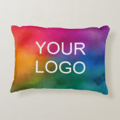 独自のAdd Business Companyロゴイメージを作成する アクセントクッション (裏面)