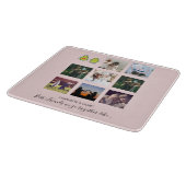 独自のBFFフォトコラージギフトを作成 – ビーガンアボカド カッティングボード (角)