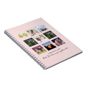 独自のBFFフォトコラージュギフトを作る – ビーガンアボカド ノートブック (右側)