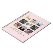 独自のBFFフォトコラージュギフトを作る – ビーガンアボカド ノートブック (左側)