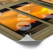 独自のBrown 24ペインを作成するウィンドウポスターを開く ポスター (角)