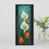 独自のCalla Liliesブックマー絵を描ク・カードを作成する (スタンド正面)