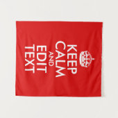 独自のCalmおよび保Edit文字の作成 タペストリー (正面(横))