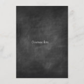 独自のChalkboardメニュー/フライヤースタイルを作成オンラインで編集 メニュー (裏面)