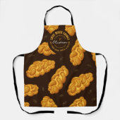独自のChallah Pattern Baker'sをカスタマイズ エプロン (正面)