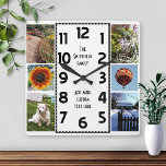 独自のDeco 6フォトコラージュの作成<br><div class="desc">このフォトコラパーソナライズされたージュ時計をこの簡単テンプレートで作成この正方形時計は真ん中に黒い数字が10スタイルの長い長方形に並び、白い背景が白く、好きな画像や色に「カスタマイズ」できます。
端には、自分の写真を6枚追加する余地がありお気に入りのます。4 5 x 7、2平方イメージ(Instagramスタイル)単に、テンプレートを自分の写真に変える。また、中央に文字を追カスタム加したり、サンプルの文字フィールドを削除したりすることもできます。さもしらに個人に合わせたクリックいとカスタマイズ思います 白の背景を変更するには、「編集」(Edit) > 「背景」(Background)の順に選択します。 この写真のコラージュ時計は家族や思い出を飾るのに美結婚しいだろう。</div>