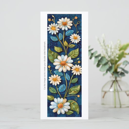 独自のDenimデイジーブックマークカードの作成 (スタンド正面)