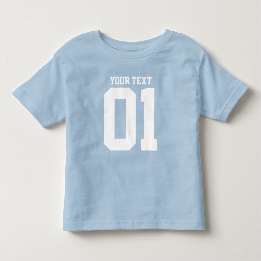 独自のDIYカスタムデザイン トドラーTシャツ (正面)