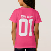 独自のDIYカスタムデザイン Tシャツ (裏面)