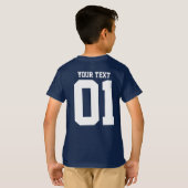 独自のDIYカスタムデザイン Tシャツ (裏面フル)