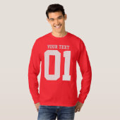 独自のDIYカスタムデザイン Tシャツ (正面フル)