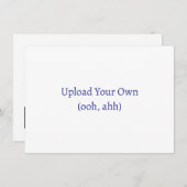 独自のDIYカスタム招待状またはカードのアップロード シーズンカード (正面/裏面)