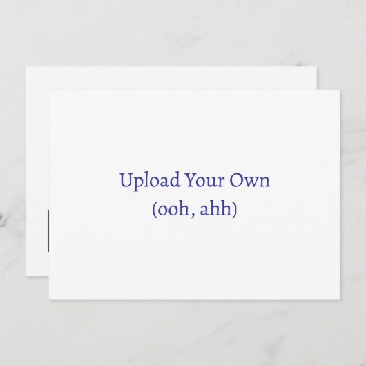 独自のDIYカスタム招待状またはカードのアップロード シーズンカード (正面/裏面)