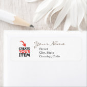 独自のDIY作成住所 シール編集可能カスタム ラベル (インサイチュ)