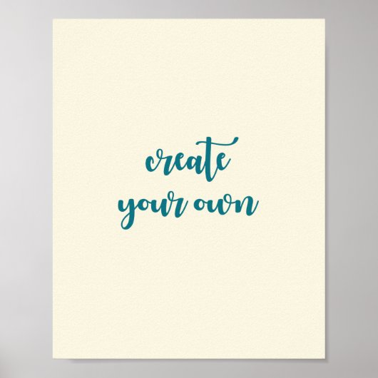 独自のFabおもしろいシャワーポスターの作成 ポスター (正面)