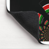 独自のHakuna Matata Jambo Kenyaを作成 マウスパッド (コーナー)