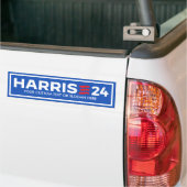 独自のHARRISを作成2024 バンパーステッカー (トラック上)
