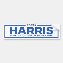 独自のHarris 2024を作成 バンパーステッカー